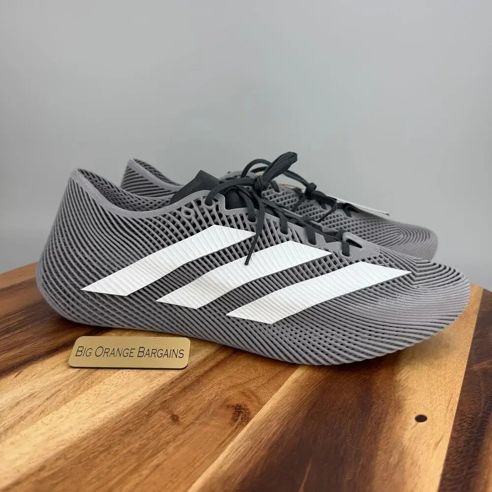 Adidas Climacool 4D Laced Shoes Grey Chalk White Carbon Men's 12.5 KJ8967 NEW